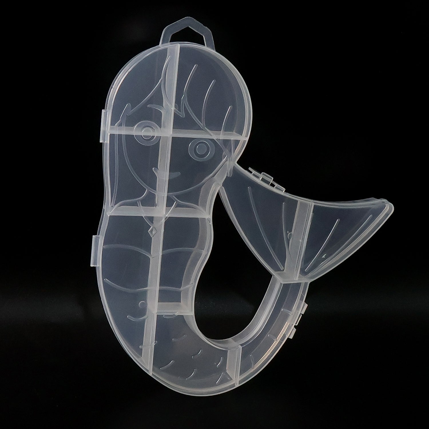 Mermaid Shape Plastic Storage Organizer Box (1 Pc) Mermaid Shape Plastic Storage Organizer Box (1 Pc)